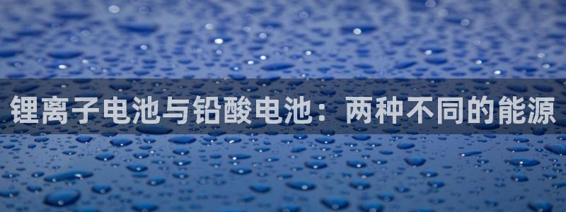 okpay钱包倒闭了没：锂离子电池与铅酸电池：两种不同的能源